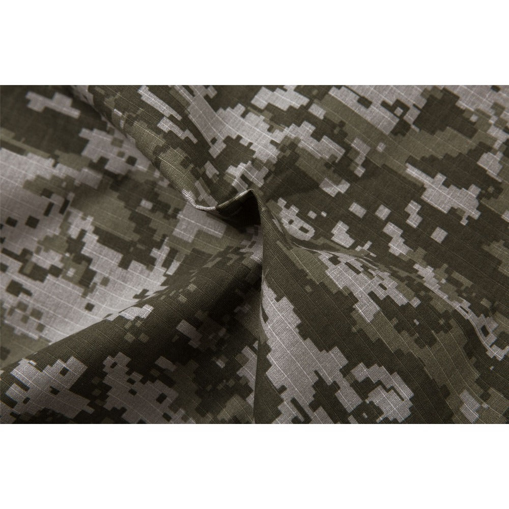 Digital Camo Star Wide-Leg Pants