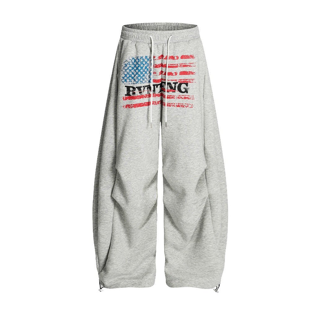 American Flag Pattern Pants - Thrashink