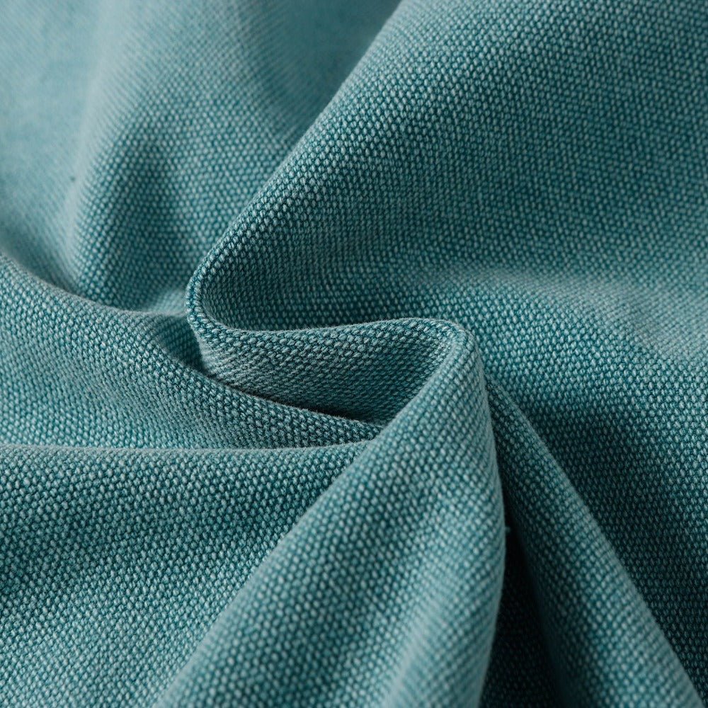 Aqua Corduroy - Collar Denim Jacket - Thrashink