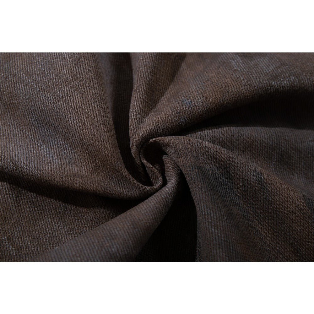 Artistic Graffiti Brown Wide - Leg Jeans - Thrashink