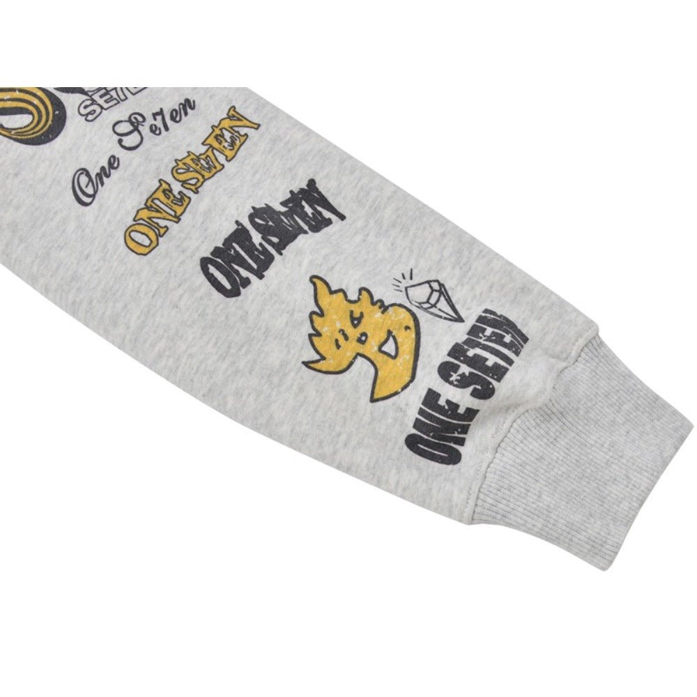 Artistic Graffiti Cartoon Print Hoodie - Thrashink