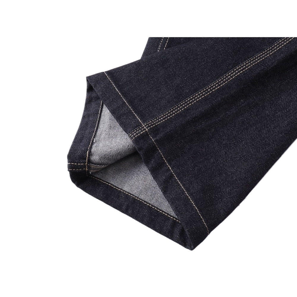 Artistic Stitch Wide - Leg Jeans - Thrashink