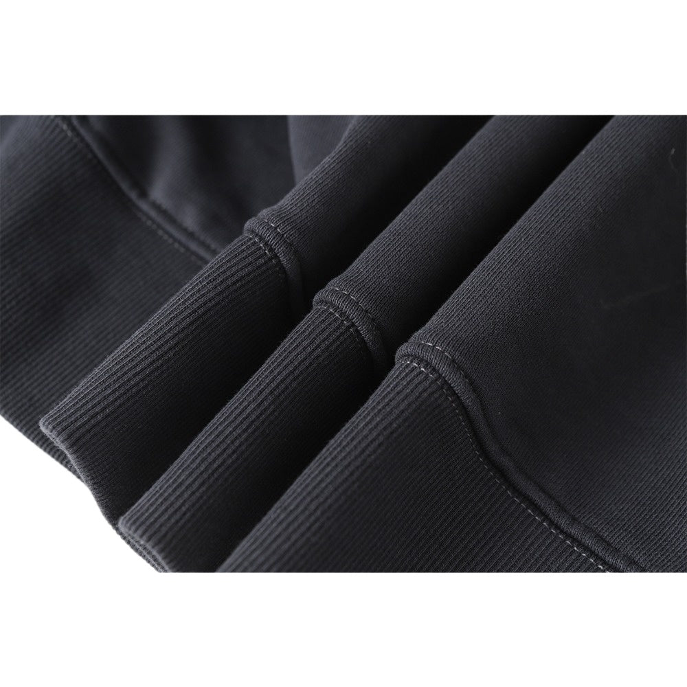 Asymmetric Zipper Panel Hooded Jacket - Thrashink