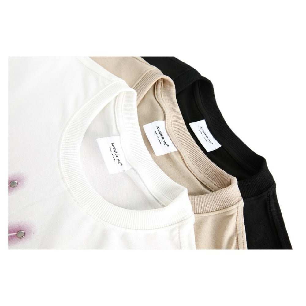 Aura Silhou Printed T-Shirt - Thrashink