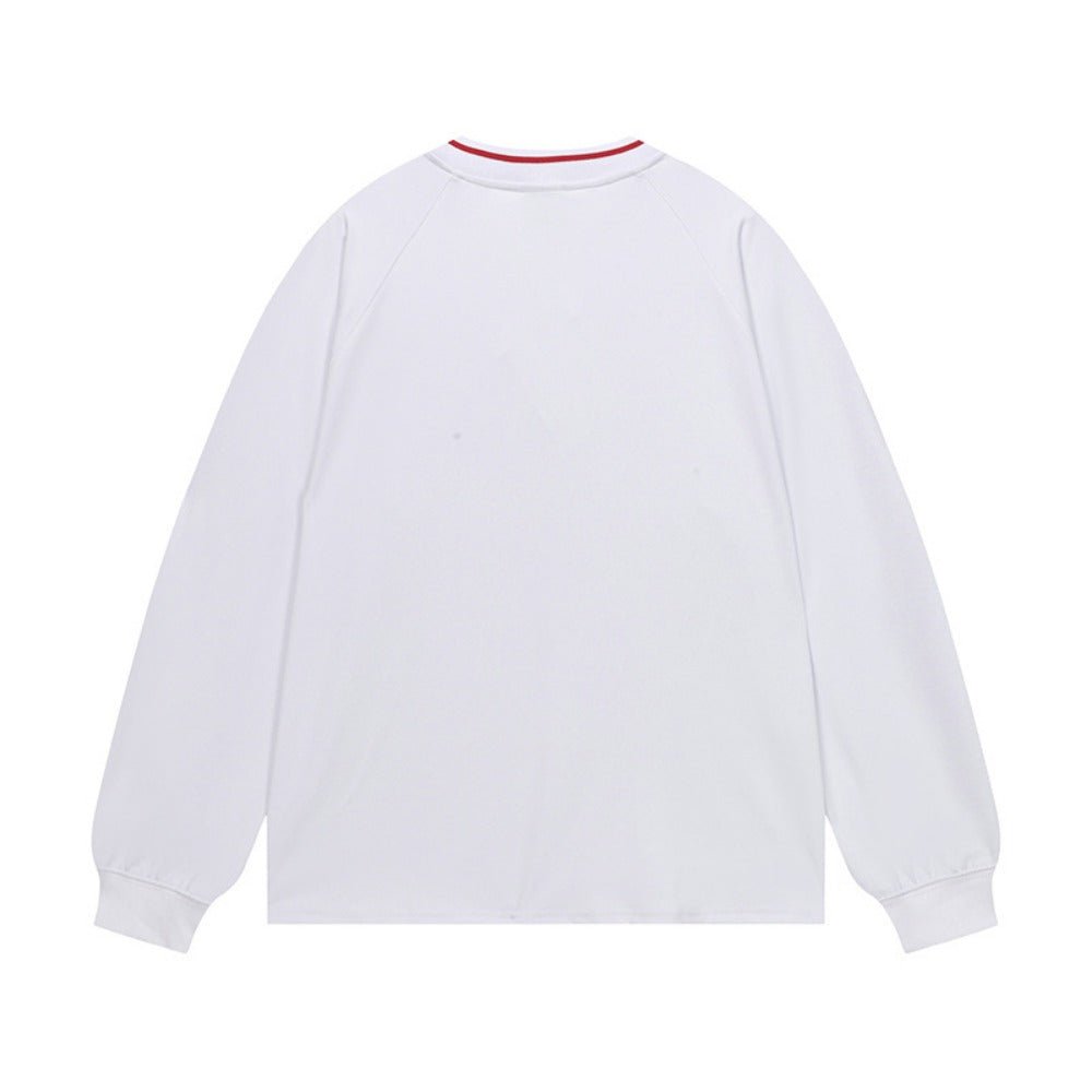 Baer Striped Number 9 Sports Sweatshirt - Thrashink