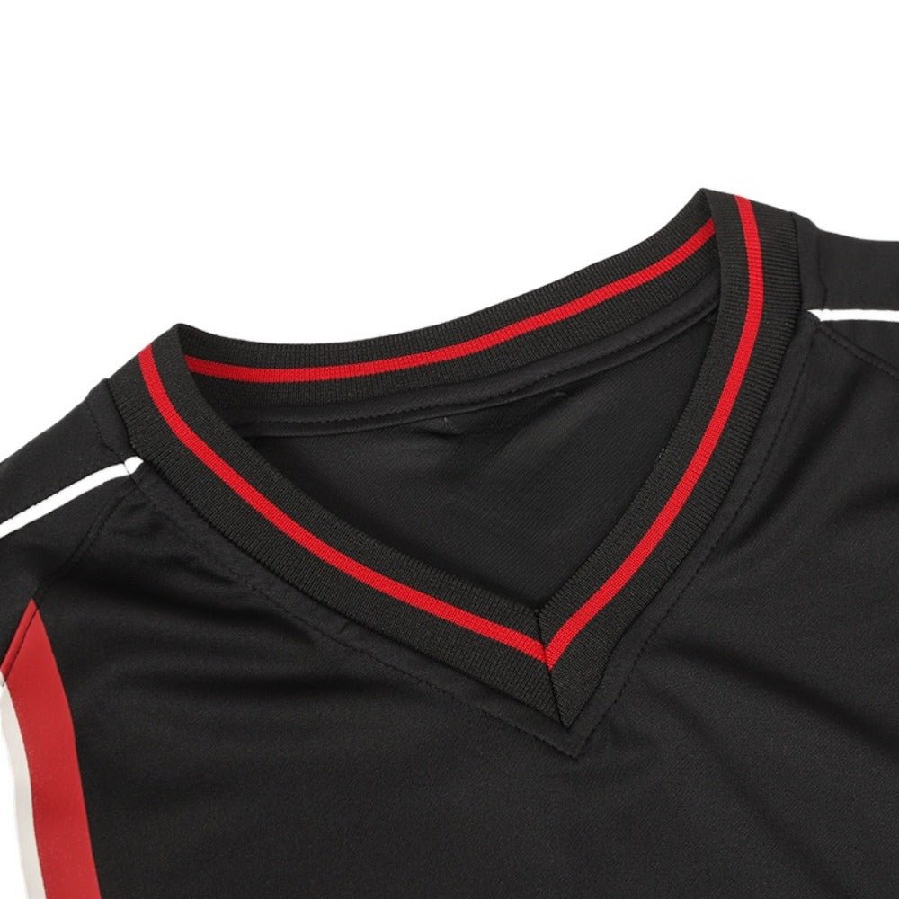 Baer Striped Number 9 Sports Sweatshirt - Thrashink