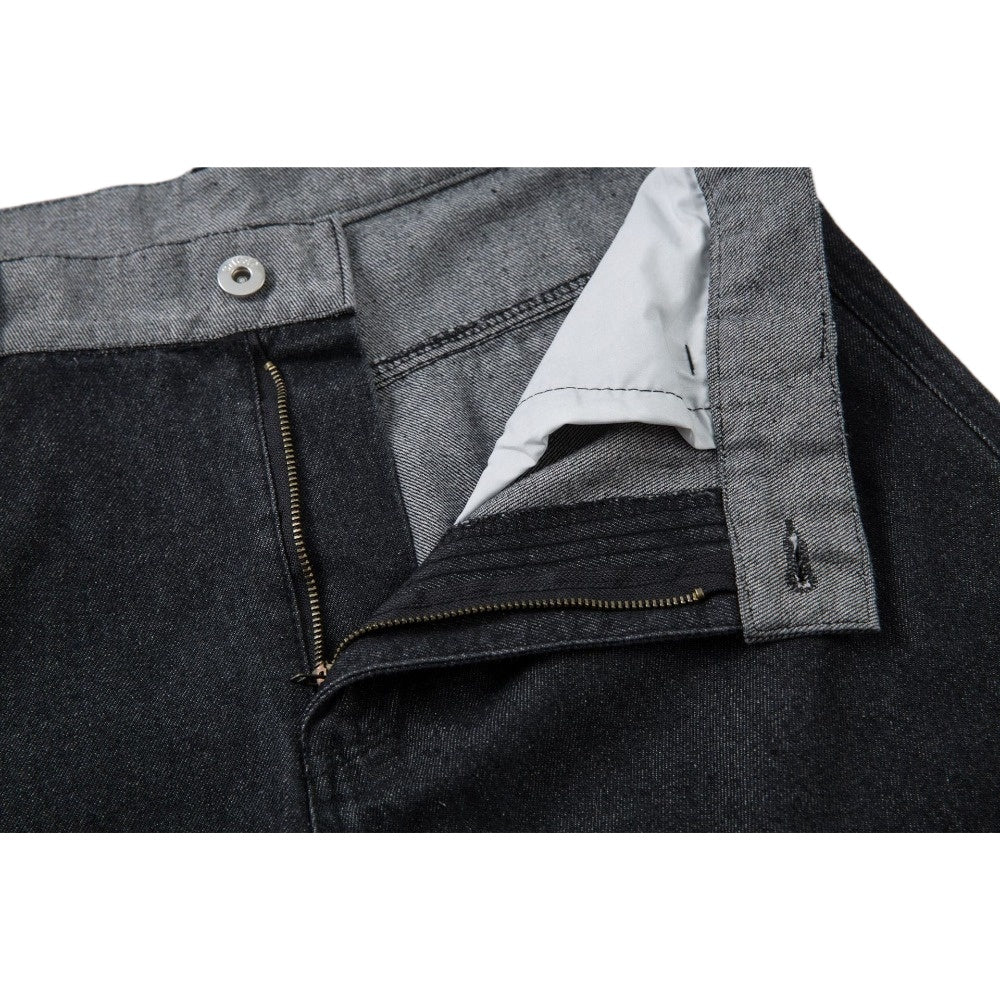 Baggy Patchwork Wide - leg Jeans - Thrashink