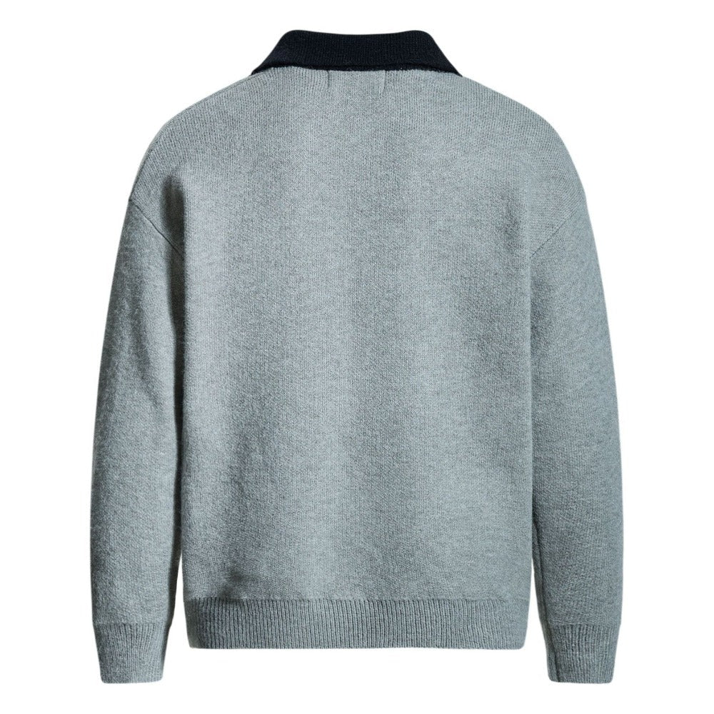 Bloom Polo Knit Sweater - Thrashink