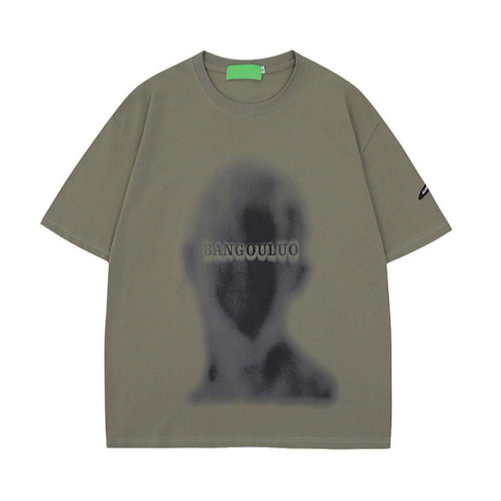 Blurred Silhouette T-Shirt - Thrashink