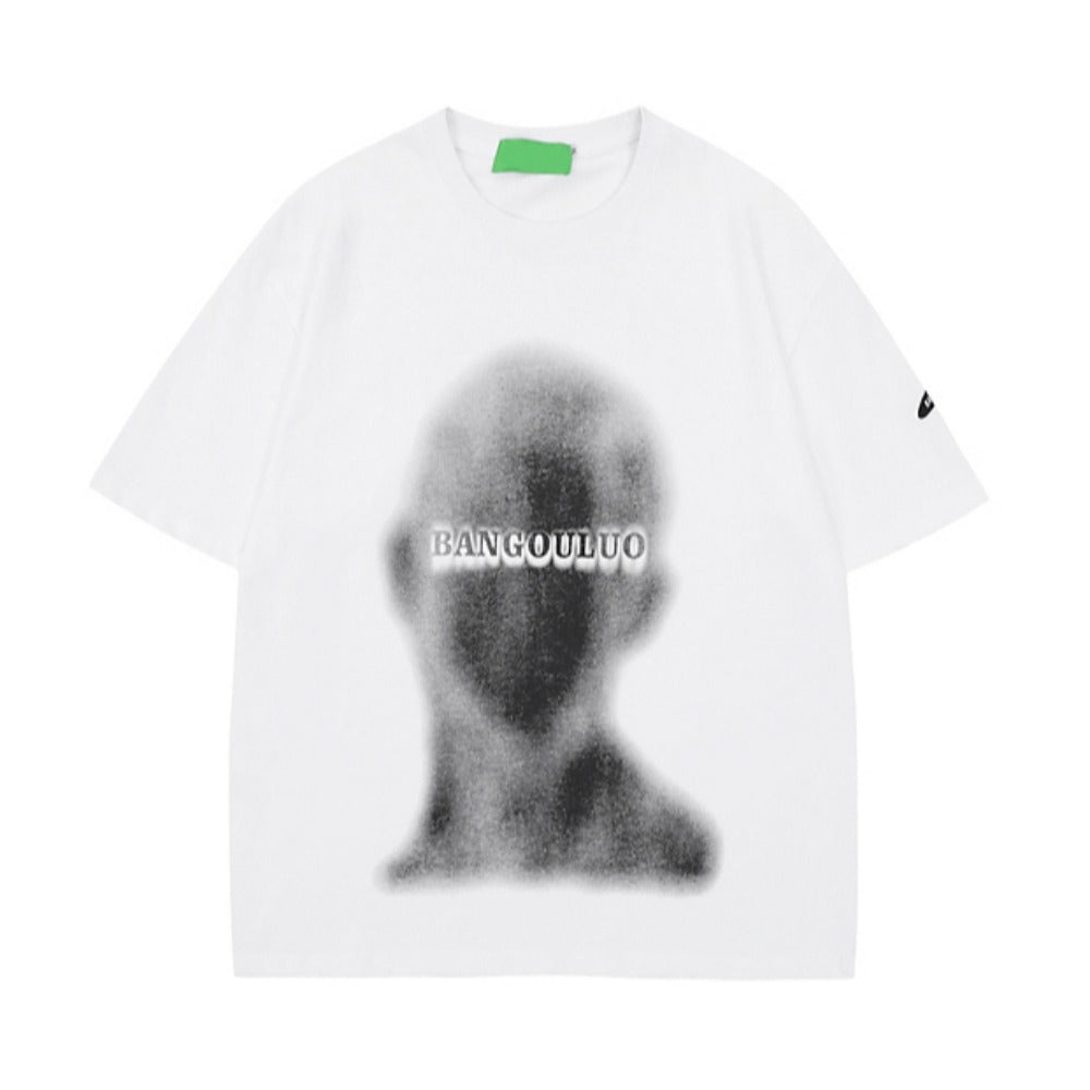 Blurred Silhouette T-Shirt - Thrashink