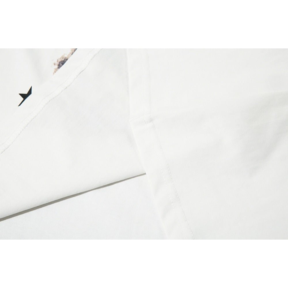 "BMSKTREE" Printed Short Sleeve T-Shirt - Thrashink