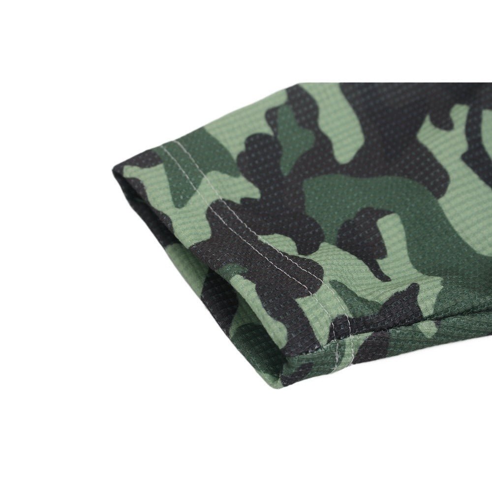 Camo Contrast - Sleeve Graphic T-Shirt - Thrashink
