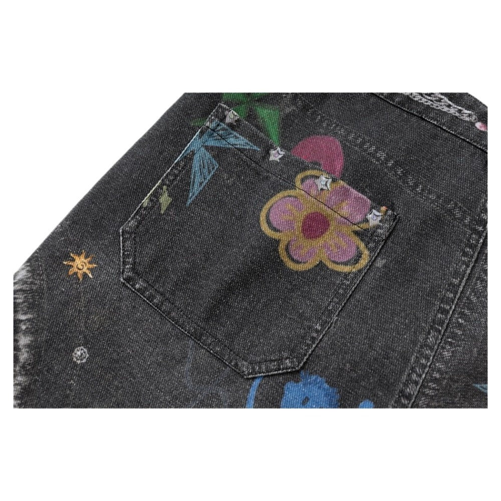 Camouflage Graffiti Cargo Pants - Thrashink