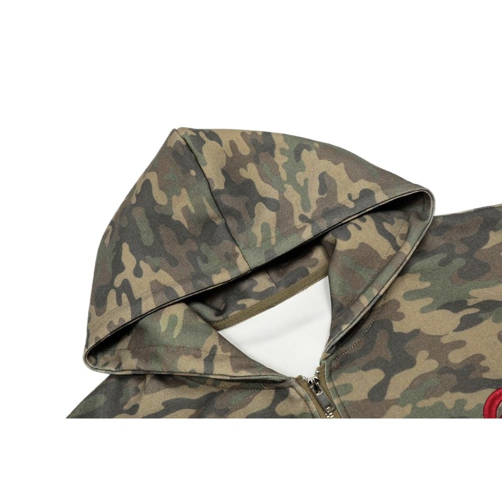 Camouflage Unicorn 08 Hoodies - Thrashink
