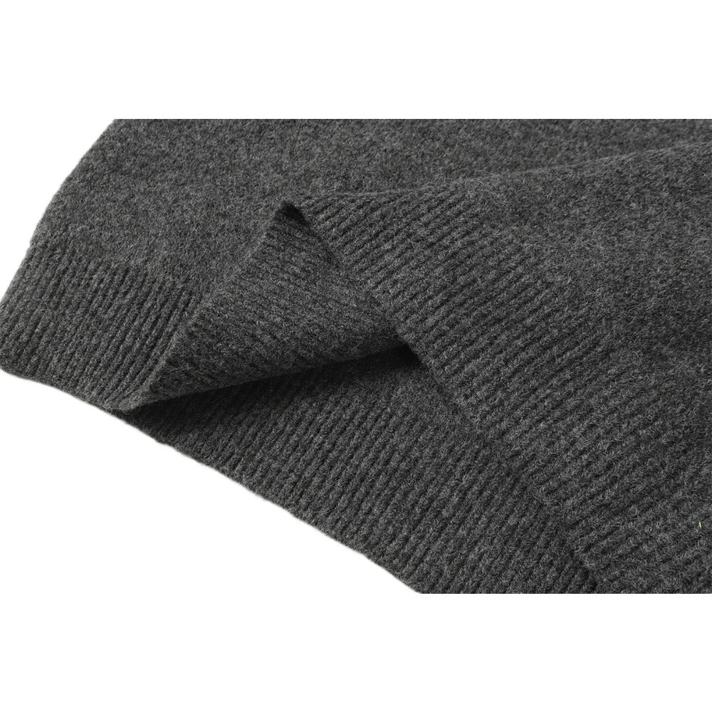 Casual Hooded Knit Hoodie - Thrashink