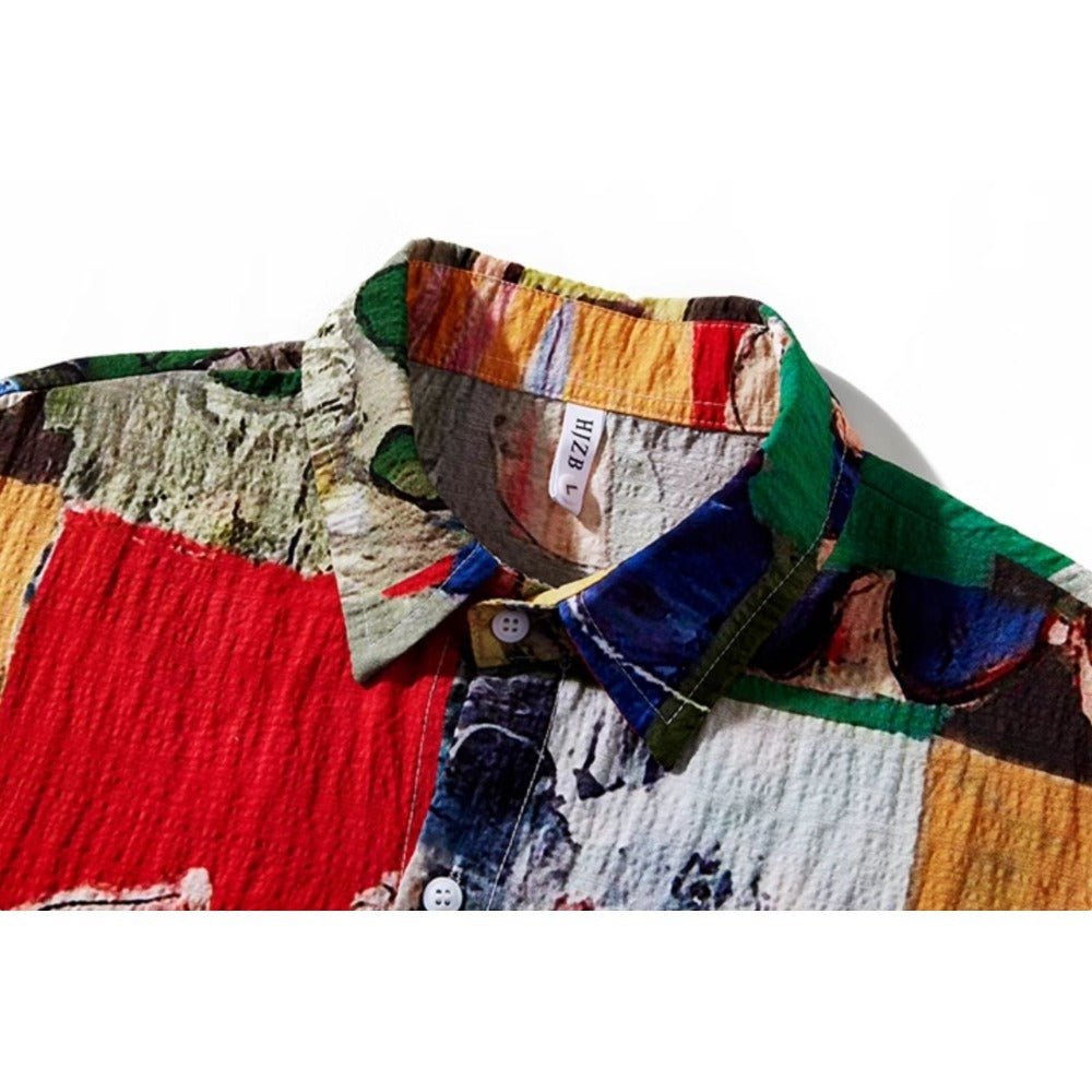 Chaos Color Graffiti Shirt - Thrashink