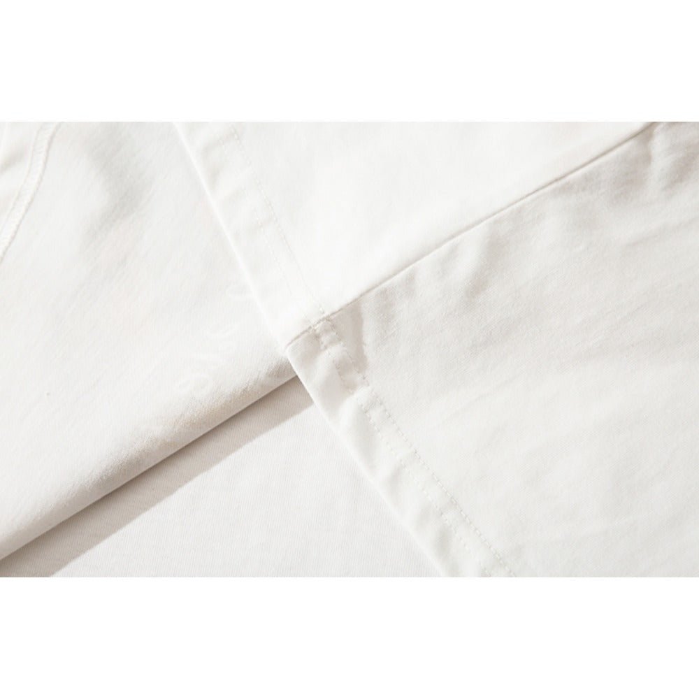 Cigarette Boy Print Short Sleeve T-Shirt - Thrashink