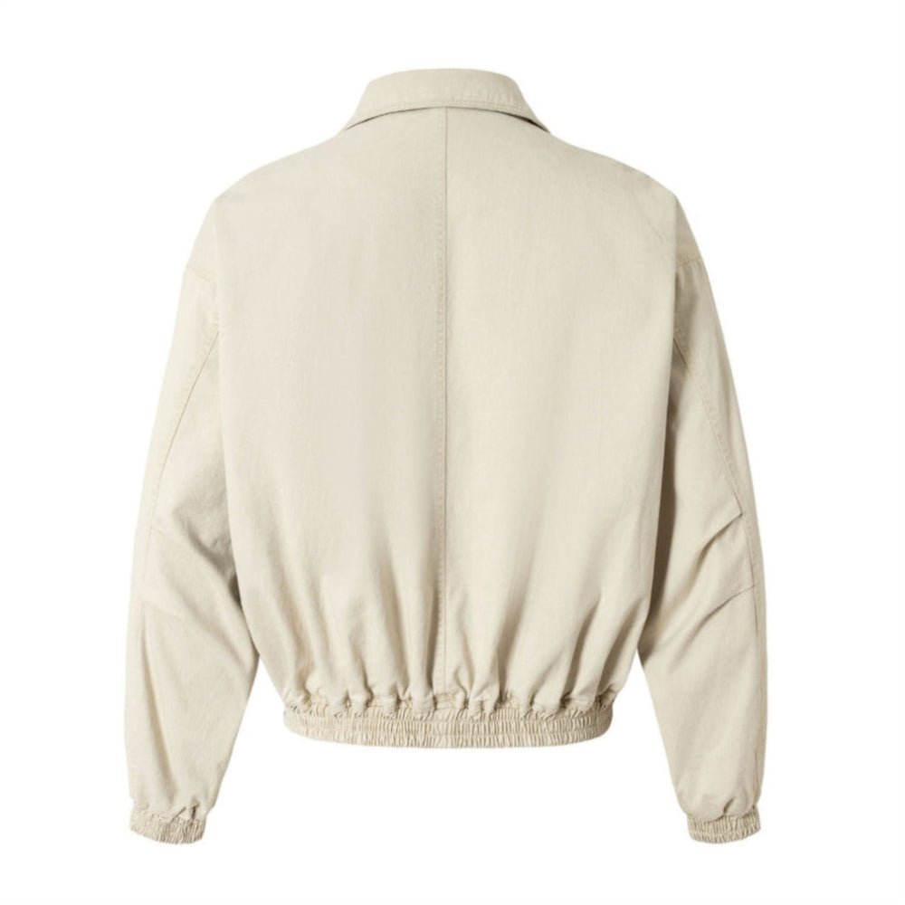 Color - Blocked Multi - Pocket Work Jacket - Thrashink
