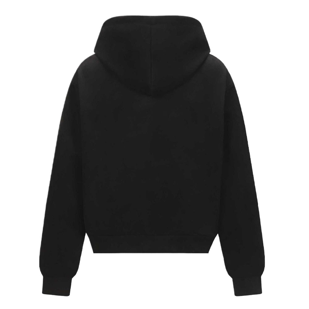 Contrast Patch Zip - Up Hoodie - Thrashink