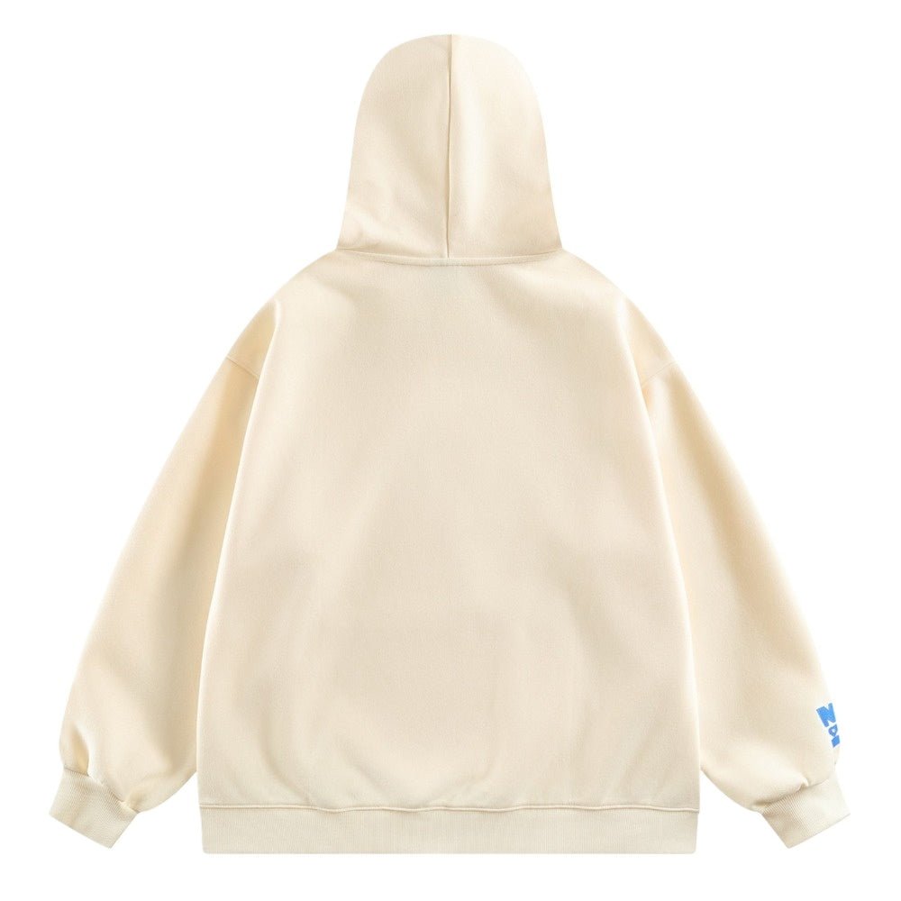 Cross Motif Hoodie - Thrashink