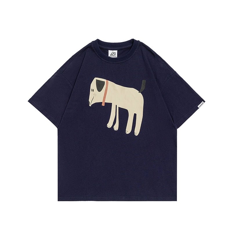 Cute Abstract Print T-Shirt - Thrashink