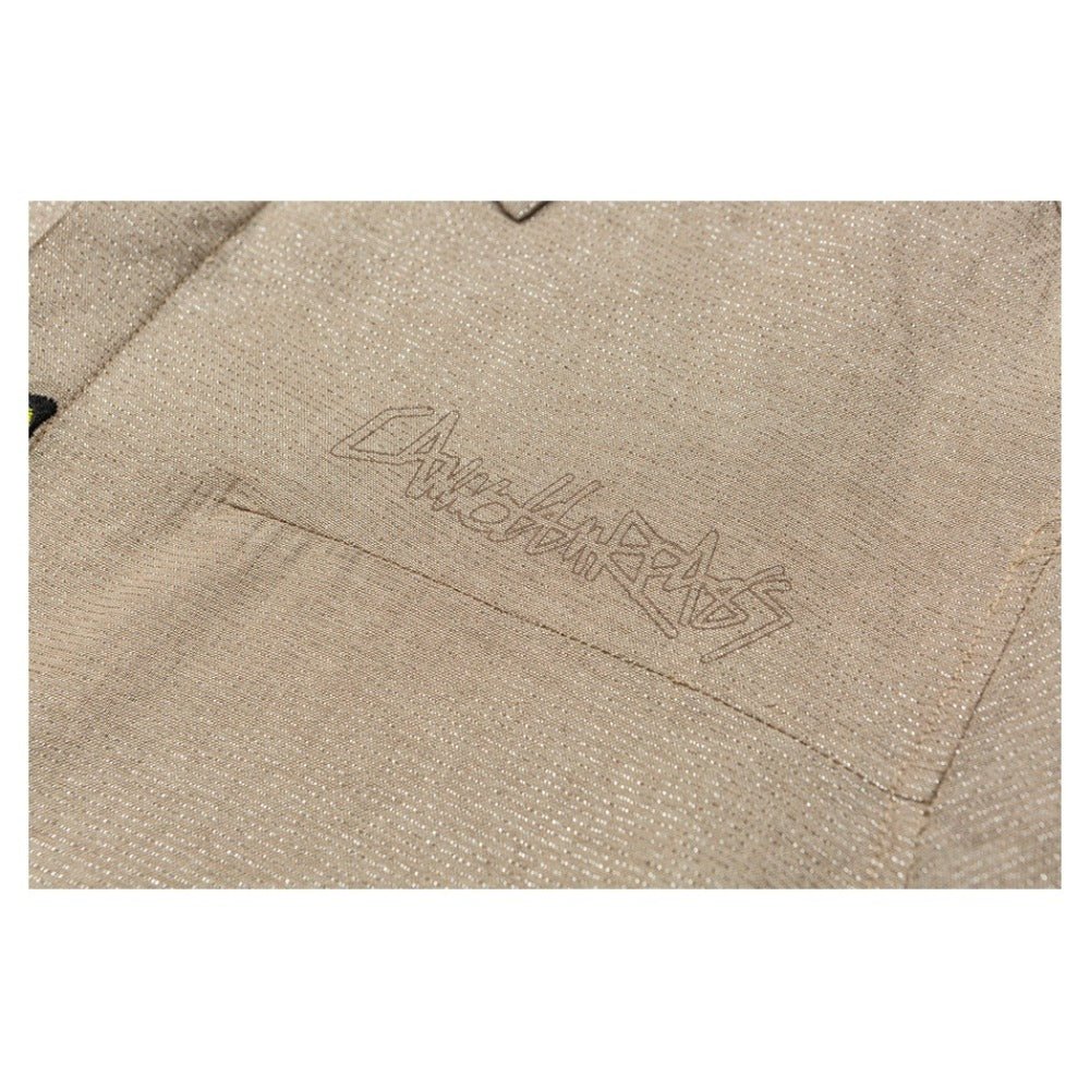 Design Placket Embroidered Shirt - Thrashink