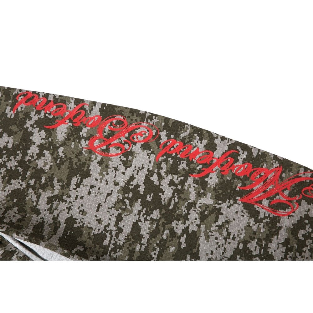 Digital Camo Star Wide - Leg Pants - Thrashink