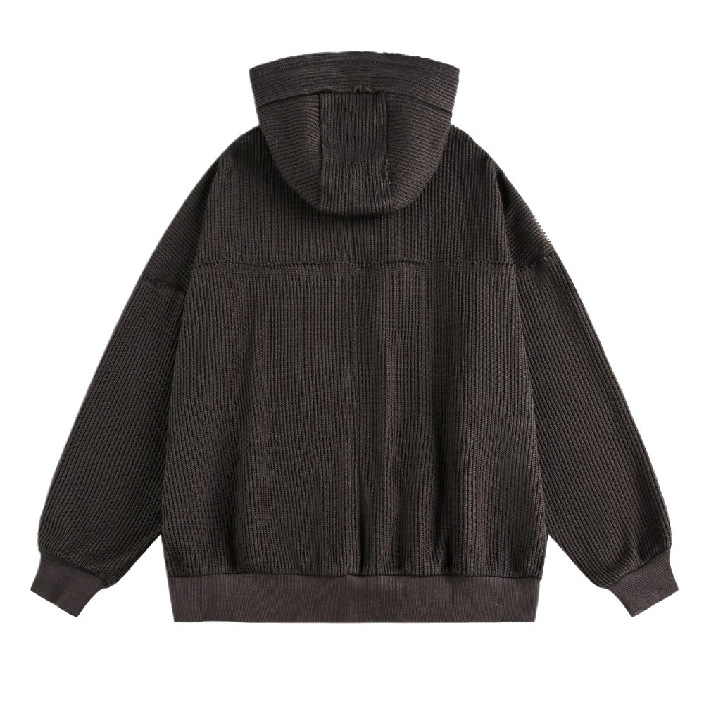 Distressed - Edge Cord Hoodies - Thrashink