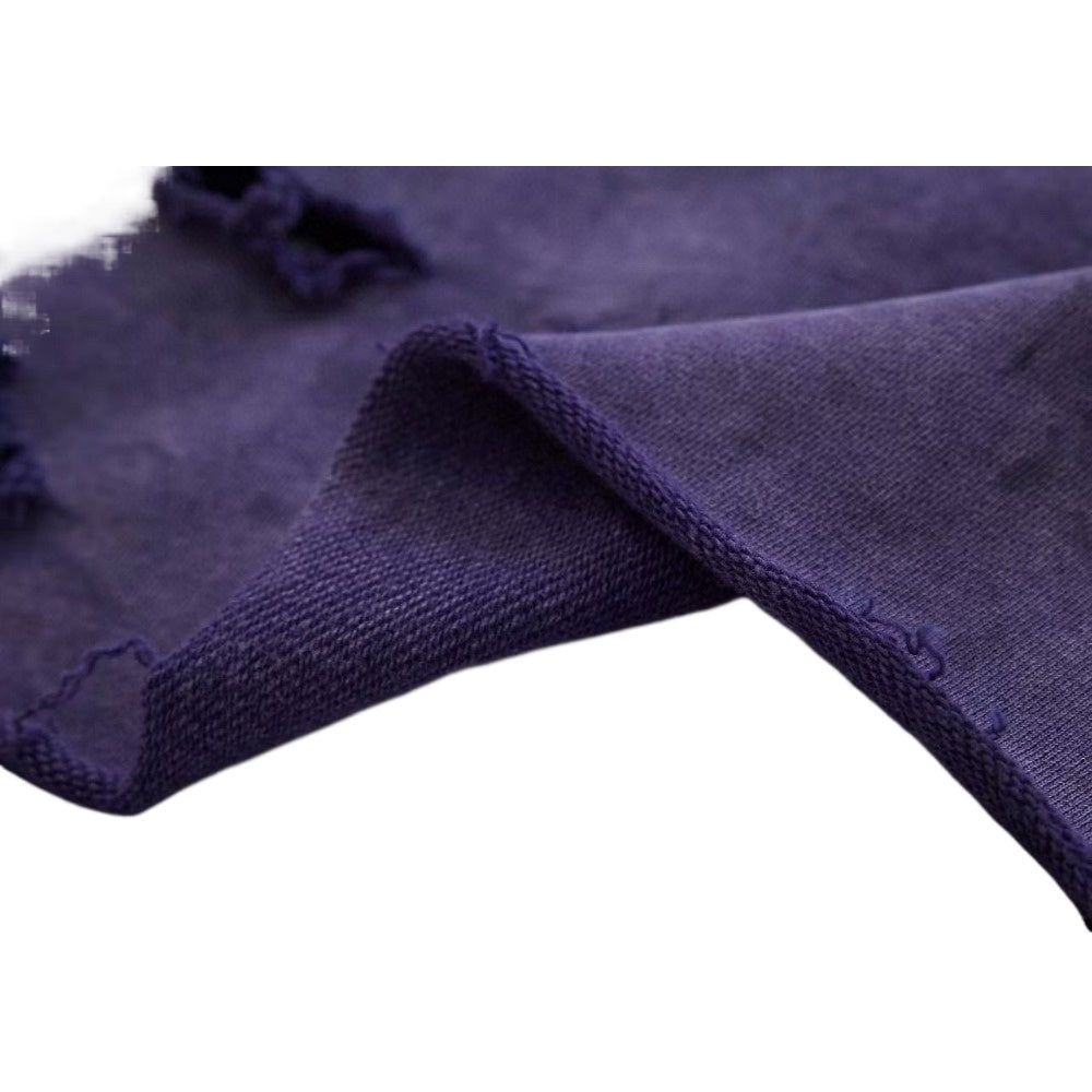 Distressed Purple Saint Louis Sweatshirt - Thrashink