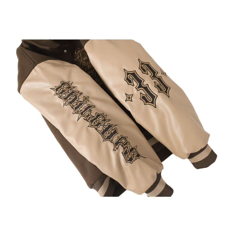 Divine Sin Series Gothic Embroidered Jacket - Thrashink