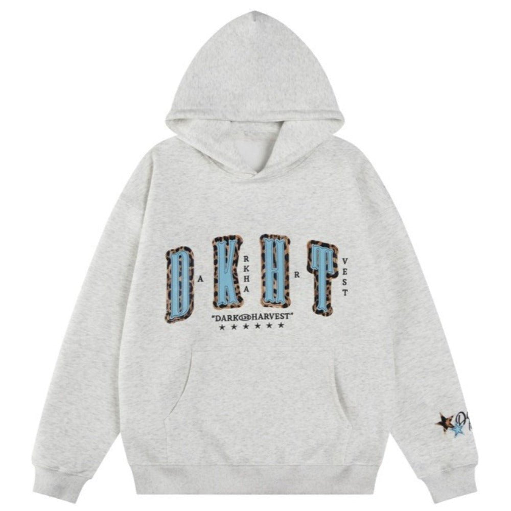 DKUT Leopard - Print Streetwear Hoodie - Thrashink