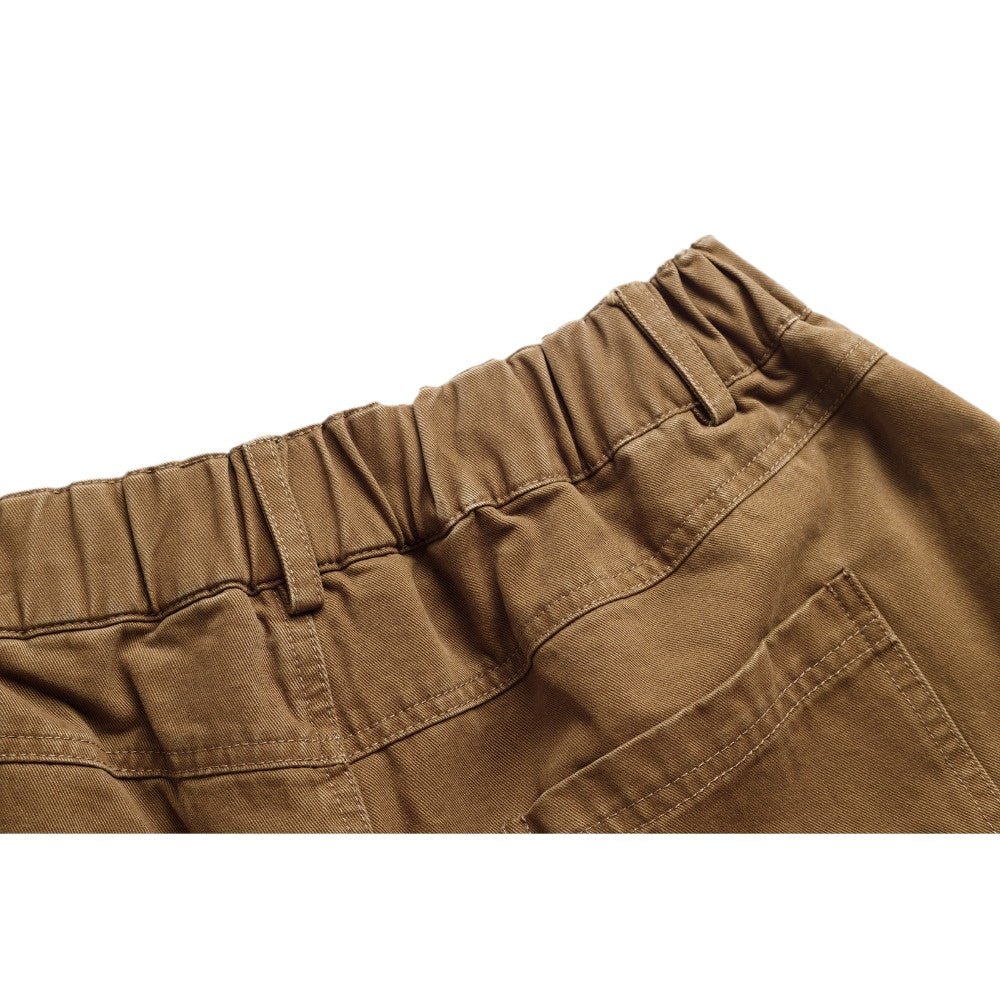 Dog Charm Retro Wide - leg Cargo Pants - Thrashink