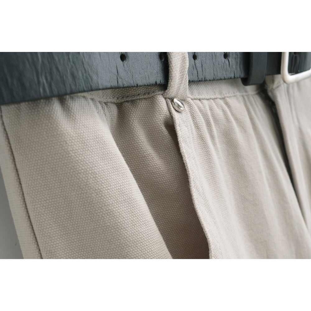 Double Belt Multi - pocket Cargo Pants - Thrashink