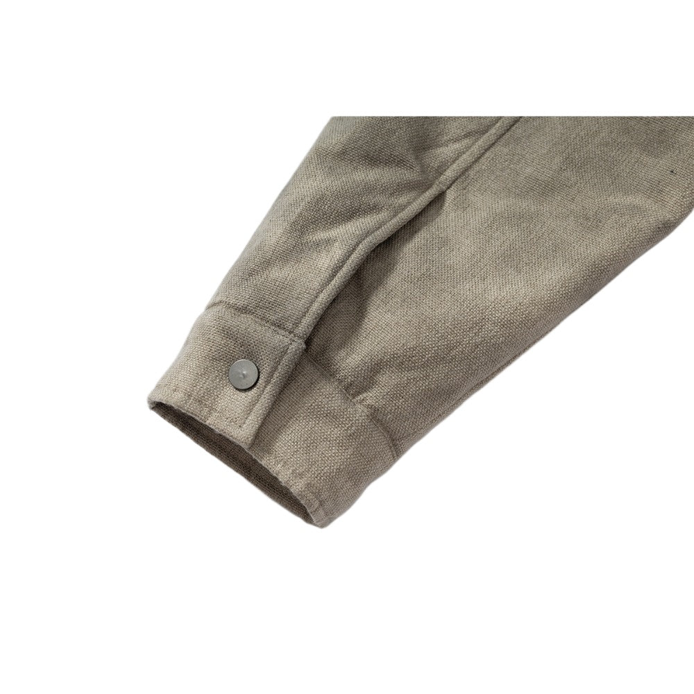 Faux Fur Collar Graffiti Print Padded Jacket - Thrashink