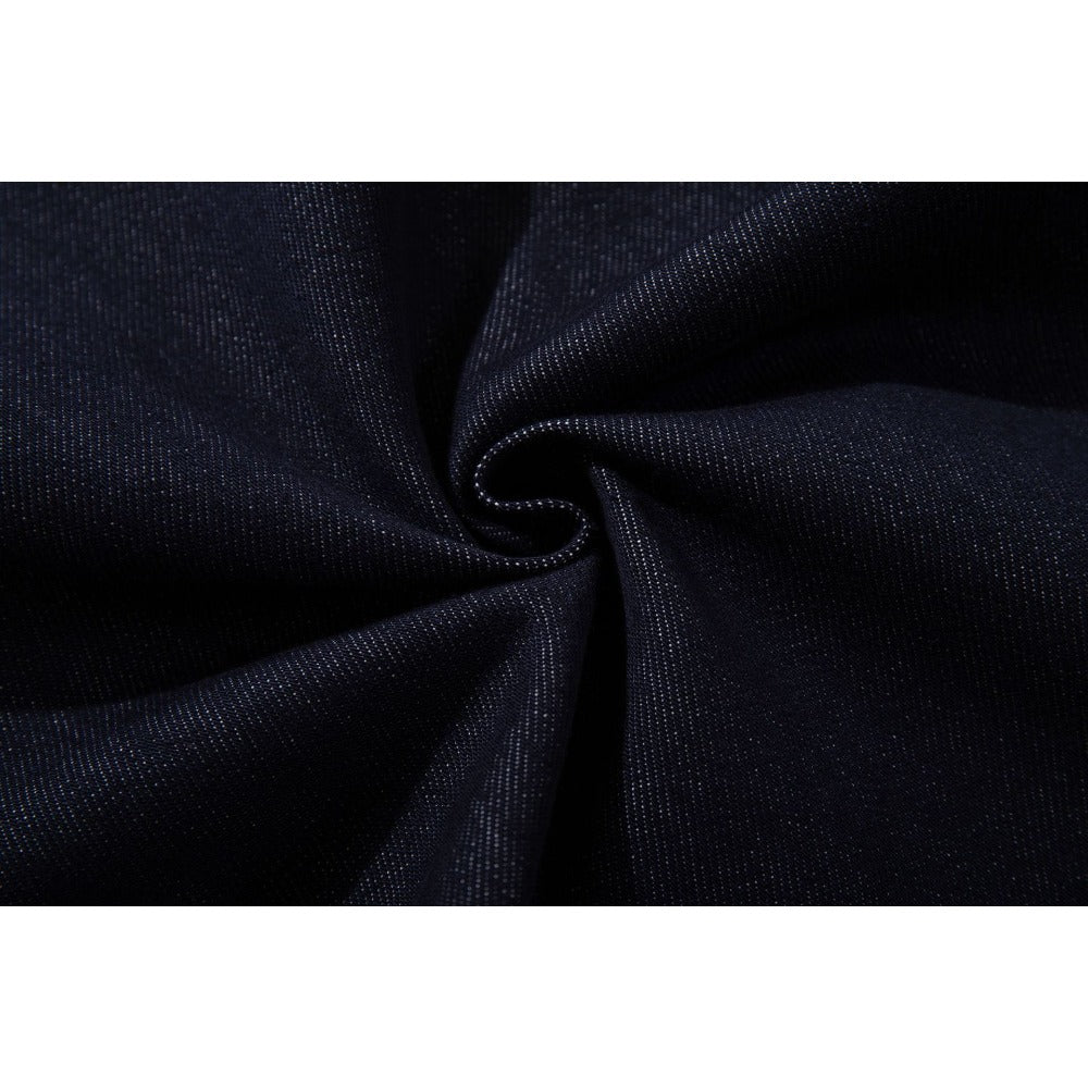 Flower - Patched Baggy Jeans - Thrashink