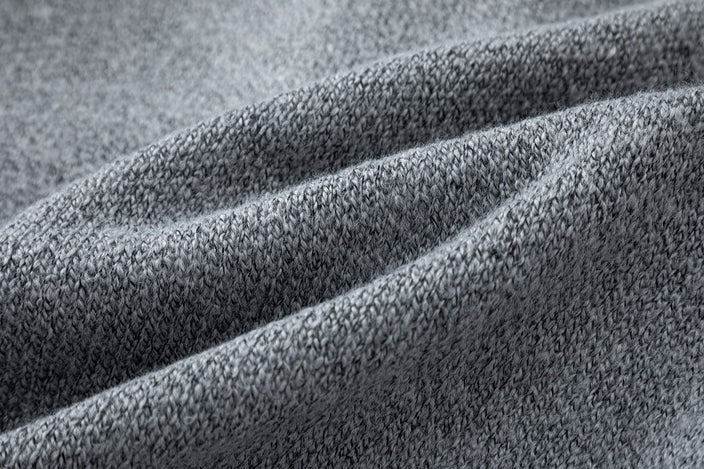 Funky Eye Embroidered Knitted Hoodie - Thrashink