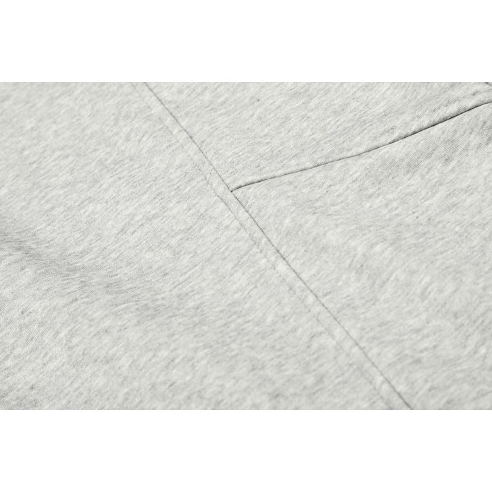 Furry Accent Belted Wide - Leg Sweat Pants - Thrashink