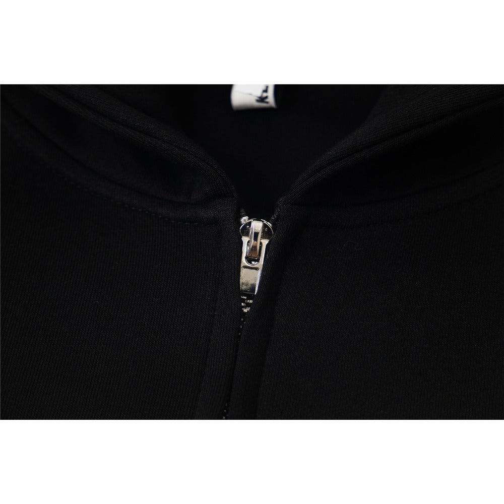 Gothic Angel Cathedral Zip - Up Hoodie - Thrashink