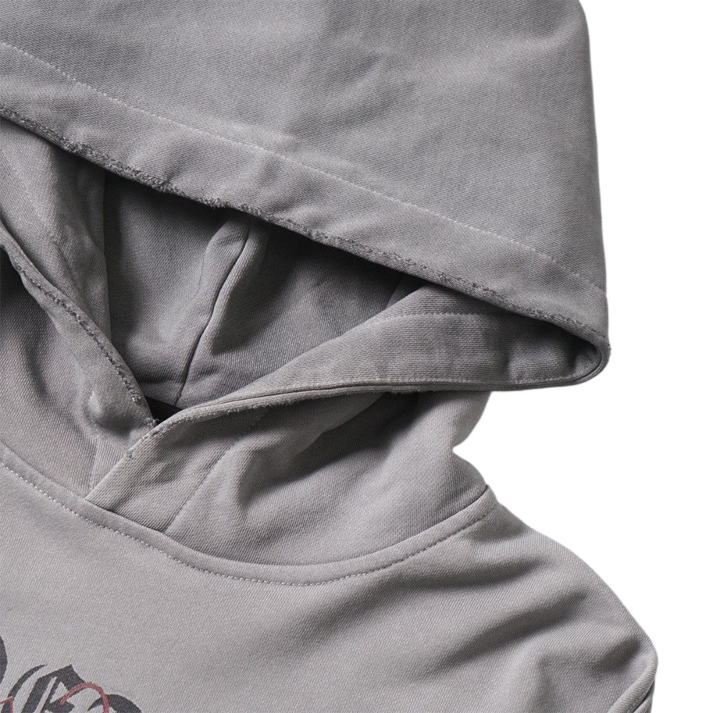 Gothic Castle Print Hoodie - Thrashink