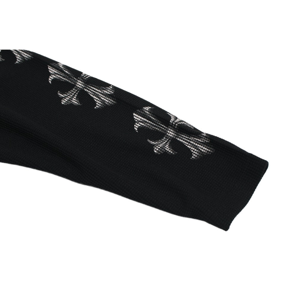 GothOculus Cross Long - sleeved T-Shirt - Thrashink
