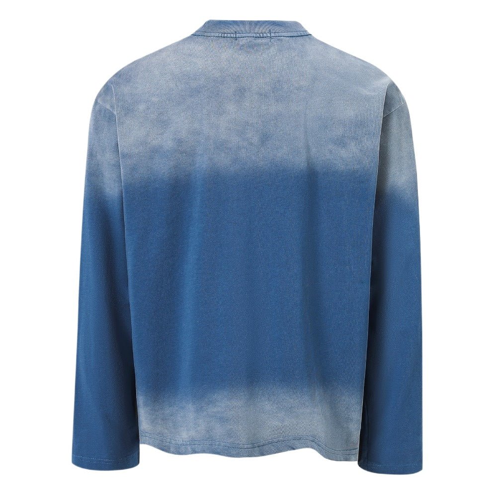 Gradient Soccer Long Sleeve T-Shirt - Thrashink