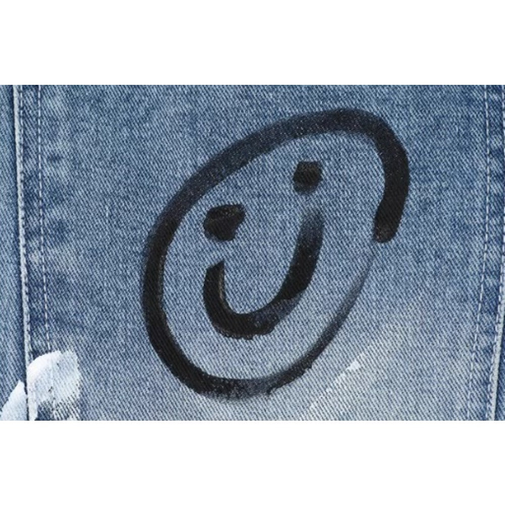 Graffiti Art Baggy Jeans - Thrashink