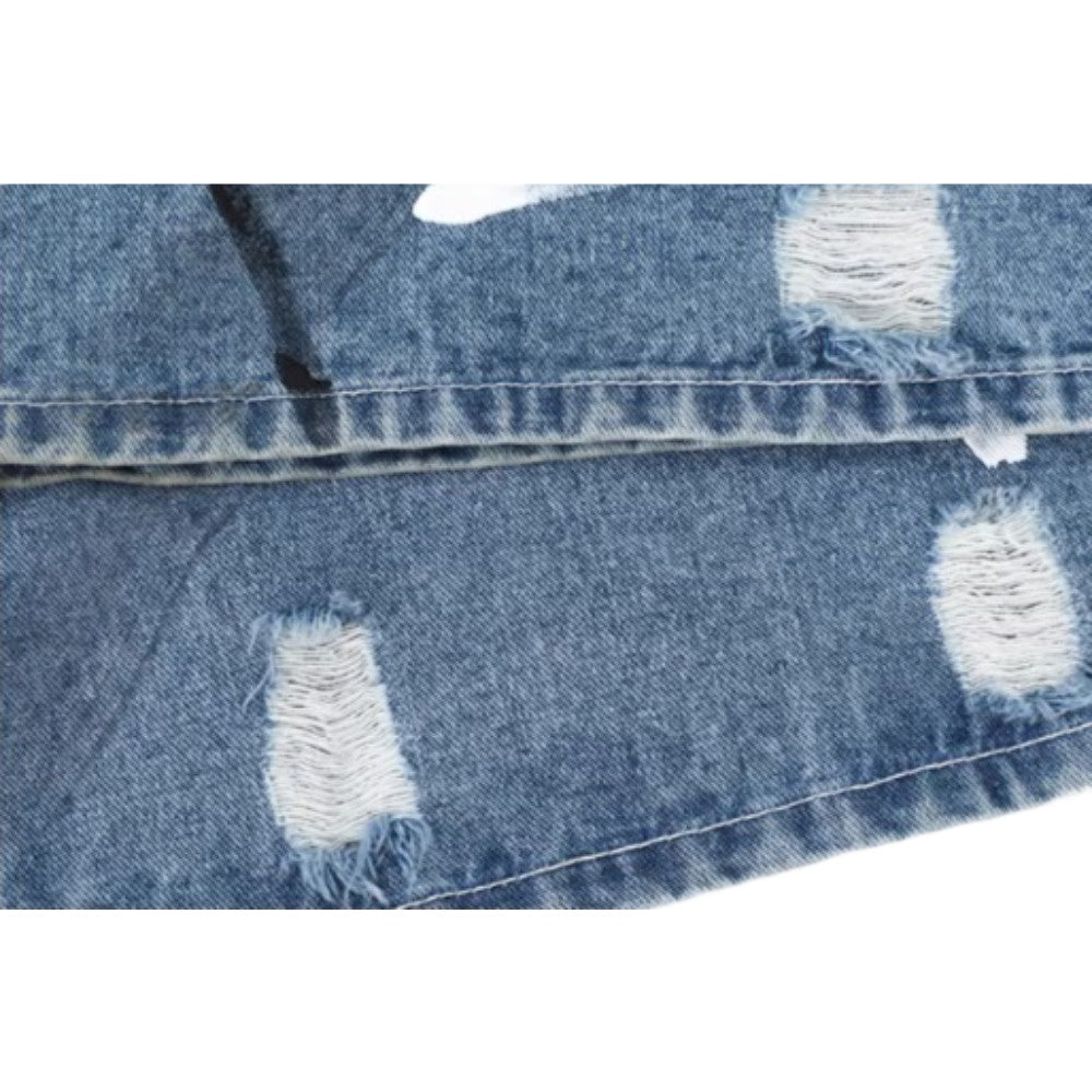 Graffiti Art Baggy Jeans - Thrashink