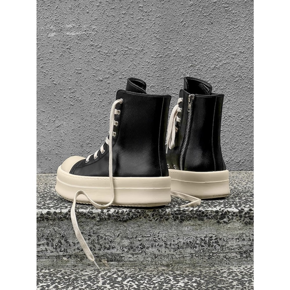 High - top Zip Platform Sneakers - Thrashink