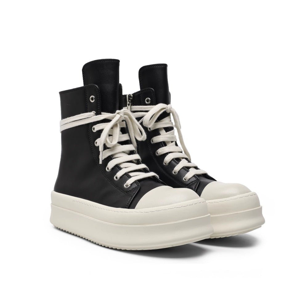 High - top Zip Platform Sneakers - Thrashink