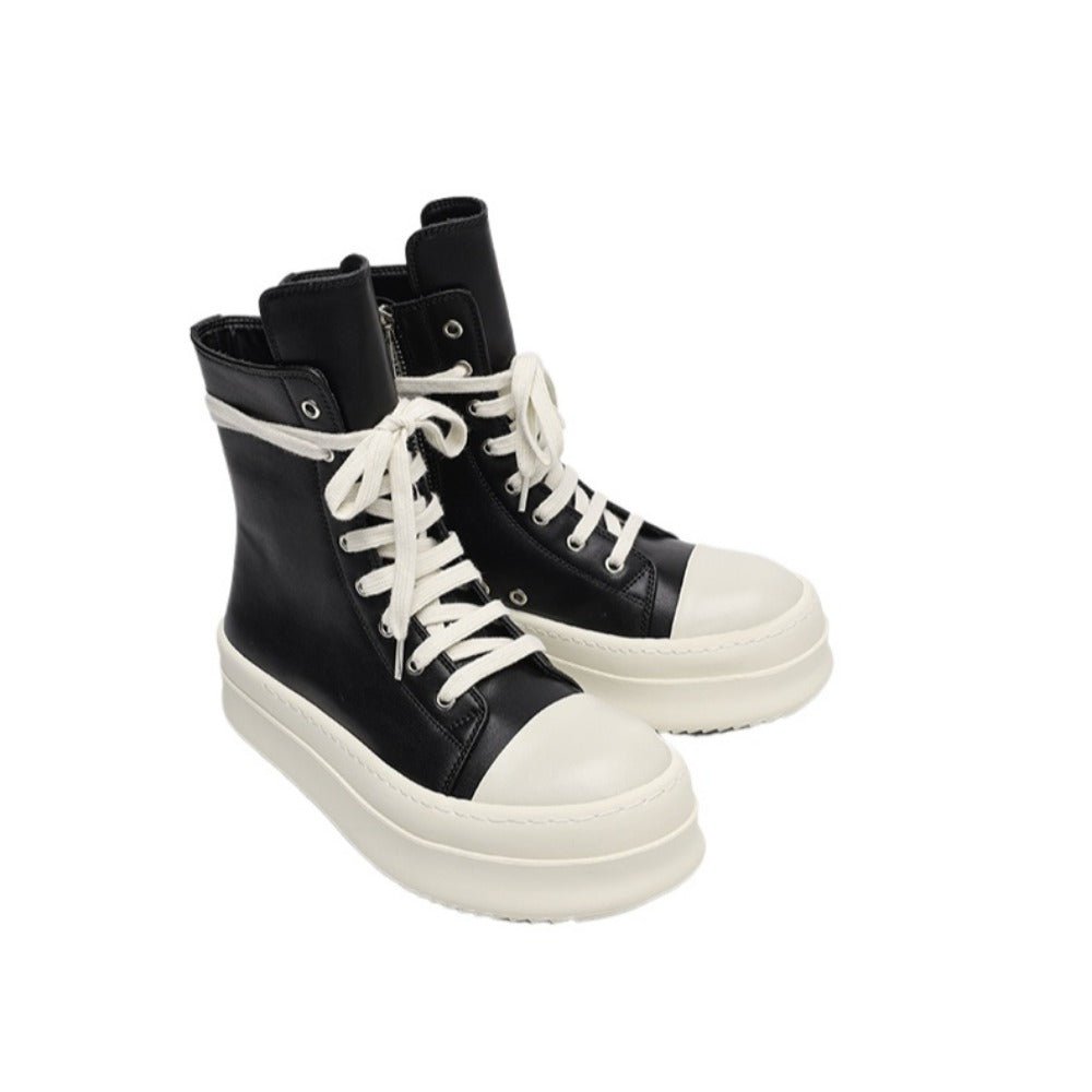 High - top Zip Platform Sneakers - Thrashink