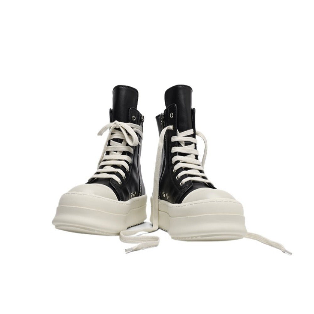 High - top Zip Platform Sneakers - Thrashink
