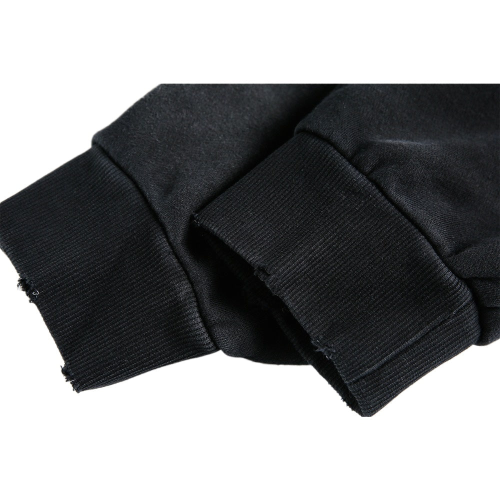 Hip - Hop Wasteland Style Washed Hoodie - Thrashink