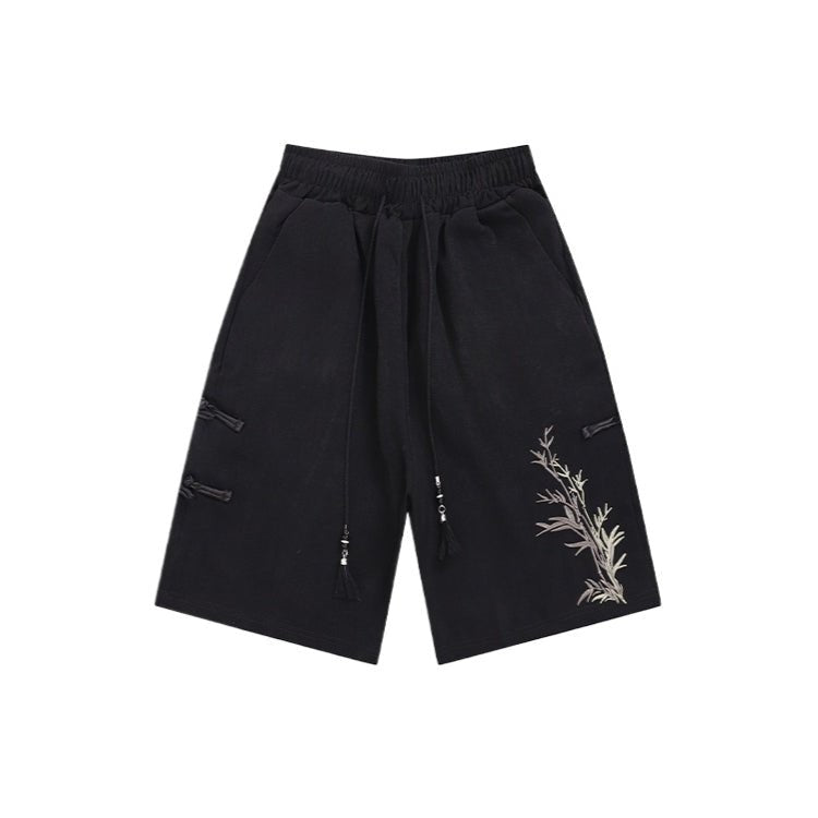 Ice Silk Breathable Casual Suit Shorts - Thrashink