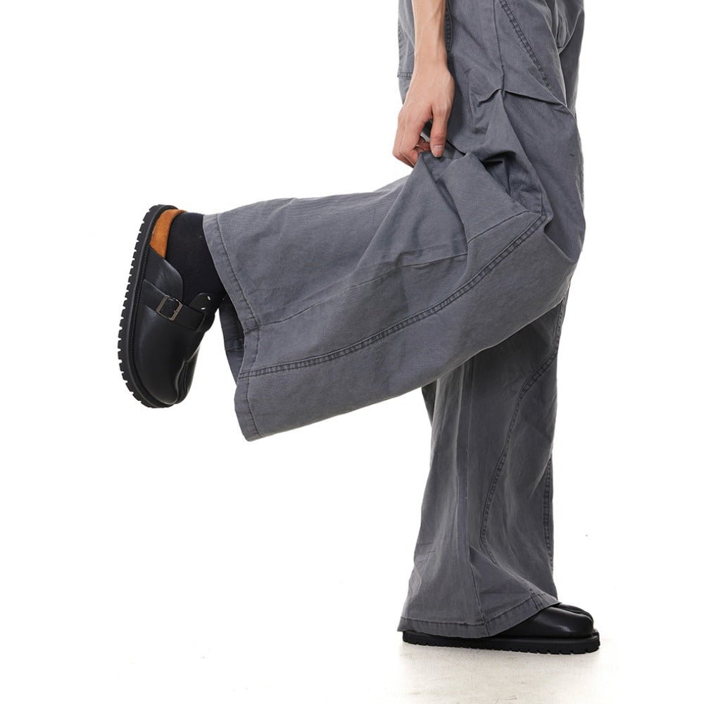 Leather Backless Tabi Shoes - Thrashink